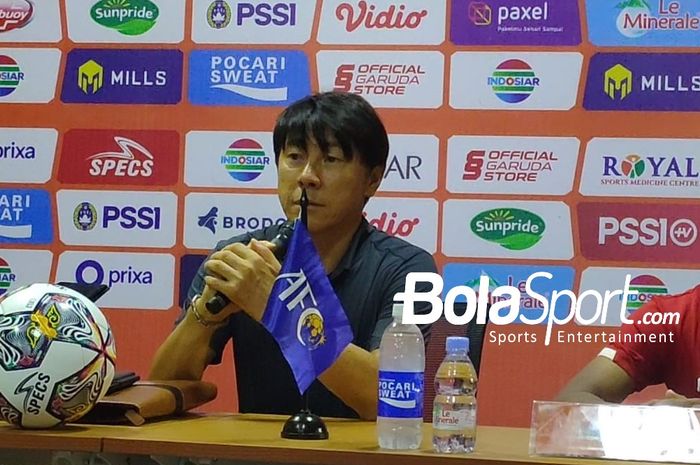 Pelatih timnas U-20 Indonesia, Shin Tae-yong 