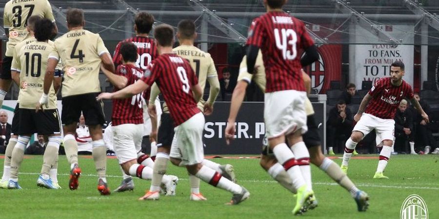 Hasil Liga Italia - AC Milan Akhirnya Menang Setelah Ganti Pelatih