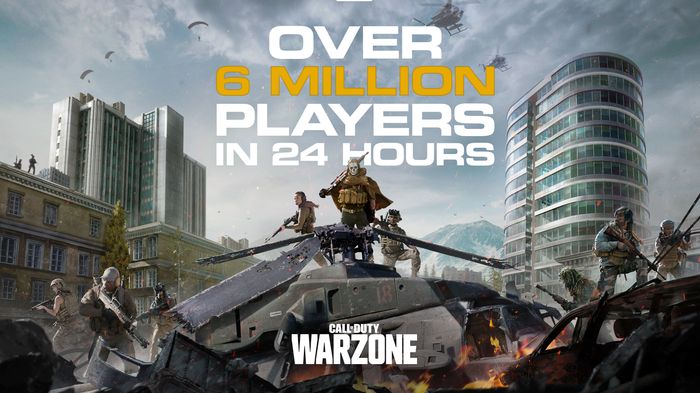 Call of Duty: Warzone has reached 6 million players within 24 hours of its release.