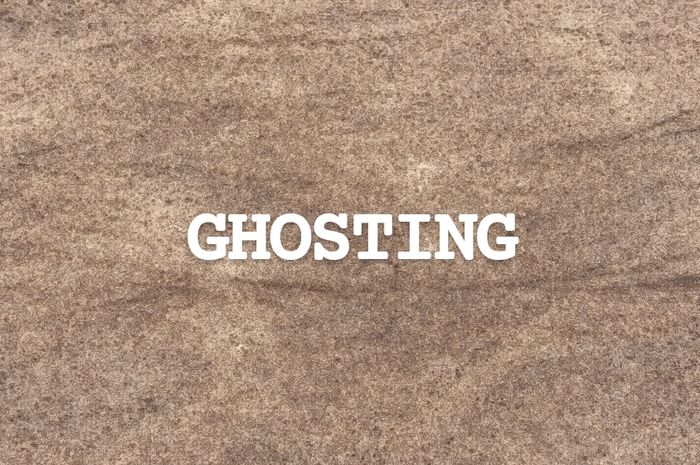 Bahasa ghosting dalam arti gaul kata Arti Kata