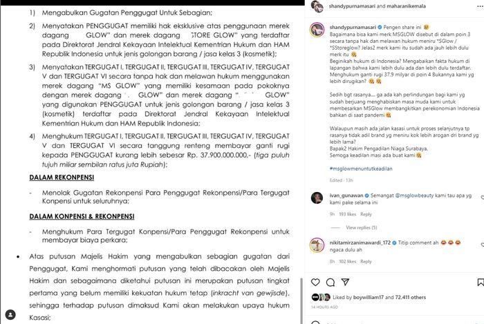 Nikita Mirzani sindir Shandy Purnamasari (Instagram/shandypurnamasari)