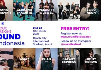 Cara Dapetin Tiket Festival Musik ROUND 2023 Indonesia Secara Gratis