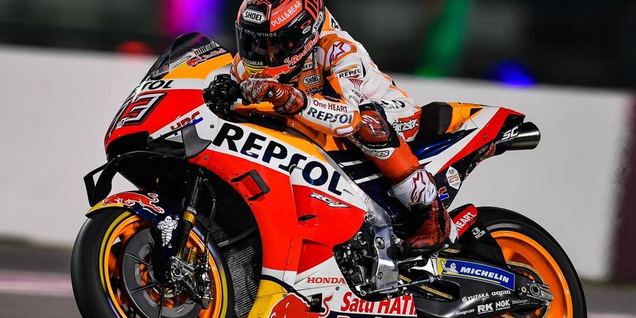 Jelang MotoGP Qatar 2019, Marquez Sebut Kondisinya Hampir 100 Persen