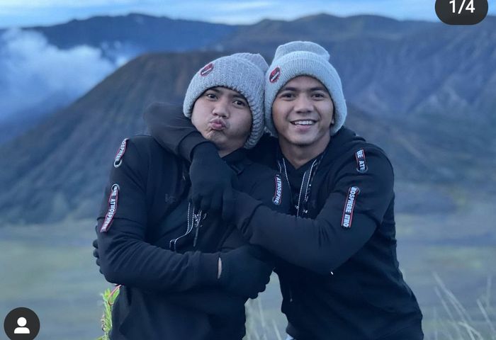 Unggahan <a href='https://batam.tribunnews.com/tag/rizki-da' title='Rizki DA'>Rizki DA</a> yang sedang asik berlibur.
