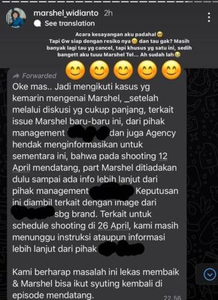Marshel Widianto yang kini tak menerima banyak acara imbas kasus Dea OnlyFans