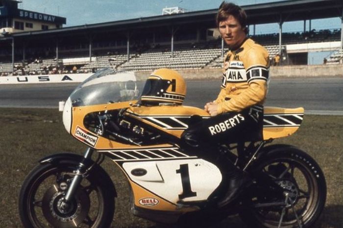 Pembalap legendaris Kejuaraan Dunia, Kenny Robert.