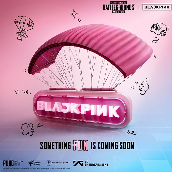 PUBGM x Blackpink will release an exclusive pink skin.