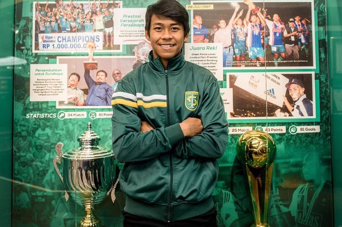 Pemain muda Persebaya Surabaya, Mochamad Supriadi.