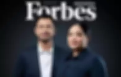 Raffi Ahmad dan Nagita Slavina jadi cover majalah Forbes Indonesia