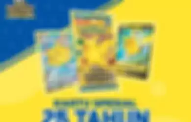 Pokemon Game Kartu Koleksi 25th Anniversary