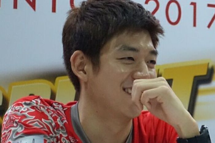 Anak Lee Yong Dae yang menggemaskan