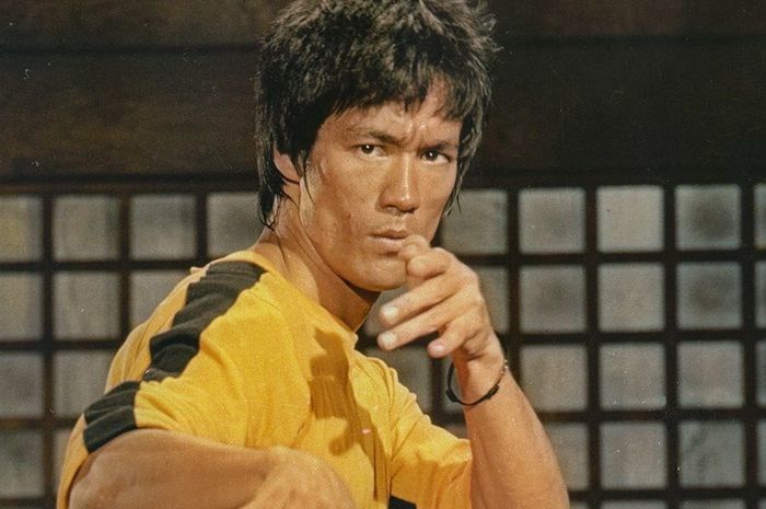 Bruce Lee di film Game of Death.