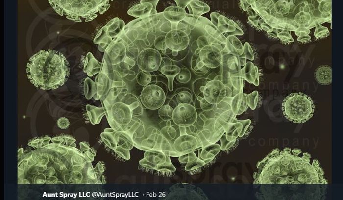 Ilustrasi virus Corona.