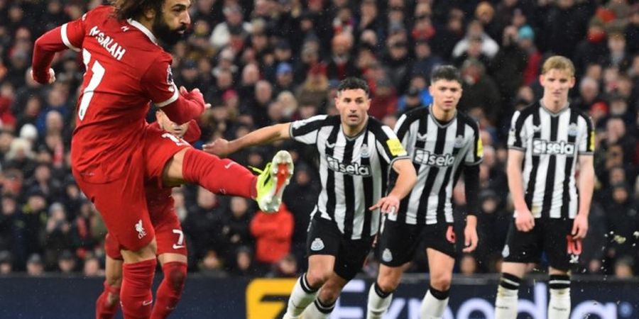 Berkat Ganti Sepatu, Mohamed Salah Buang Sial dan 2 Kali Bobol Newcastle