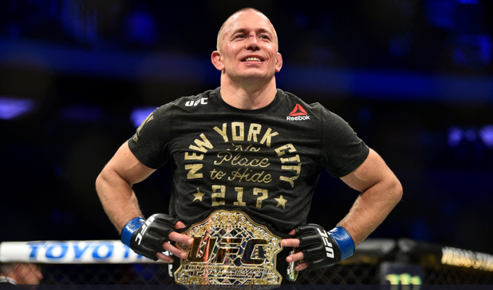 Legenda UFC, Georges St-Pierre (GSP), dinobatkan sebagai Modern Wing of the UFC Hall of Fame. Gelar tersebut dinobatkan pada ajang UFC 249 di VyStar Veterans Memorial, Jacksonville, Florida, Sabtu (9/5/2020) atau Minggu WIB. 