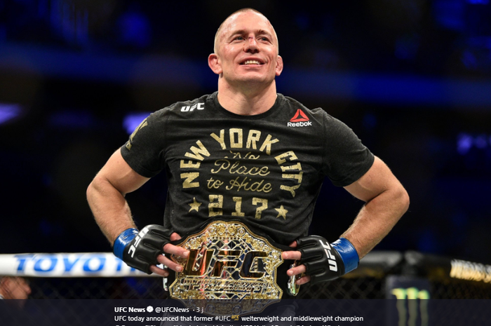 Legenda UFC, Georges St-Pierre (GSP).