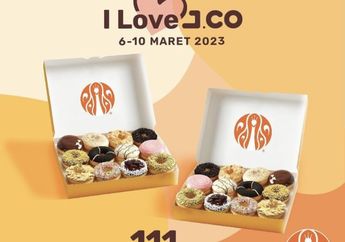 Promo JCO Bulan Maret, Beli 2 Lusin Donat Harganya Bikin Melongo!