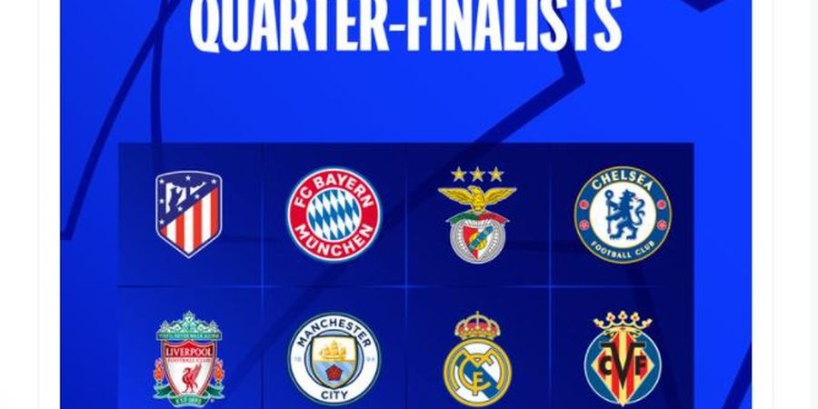 Jadwal Drawing Perempat Final Liga Champions - Nunggu Wakil Inggris dan Spanyol Saling Bunuh