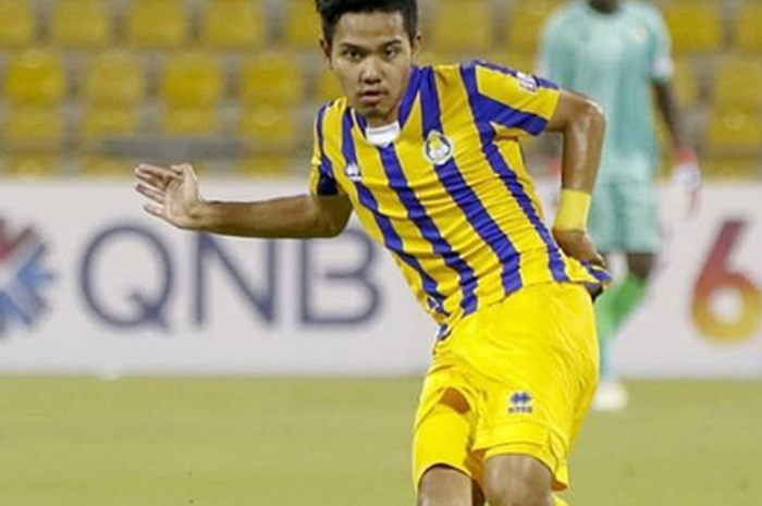 Penyerang klub Al Ghafara SC, Andri Syahputra