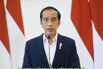 Presiden Jokowi kembali angkat bicara soal Covid-19 di Indonesia.