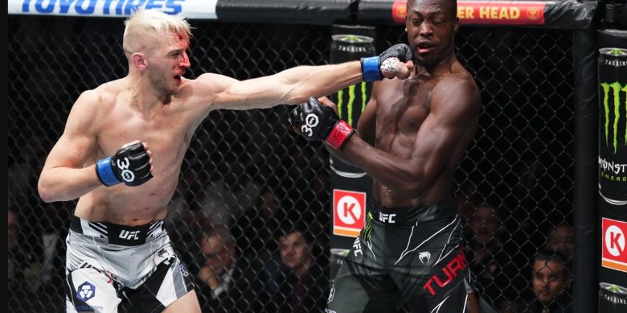 Hasil UFC 290 - Kegilaan Korban Islam Makhachev dan Ancaman 38 Detik di Kelasnya Israel Adesanya