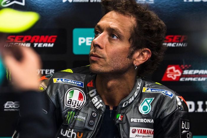 Legenda balap yang masih bertarung di kelas MotoGP, Valentino Rossi.