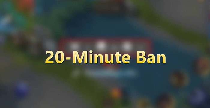 20 Minutes AFK?  Tire!