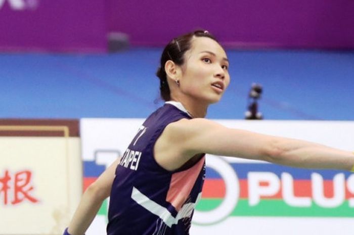 Tai Tzu Ying (Taiwan) saat tampil di Chinese Taipei Open 2018.