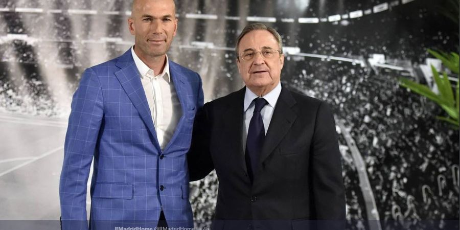 Florentino Perez Sarankan Zidane Beralih dari Pogba ke Pemain Ini