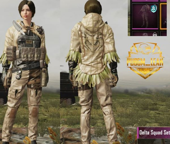 Delta Squad Set PUBG Mobile