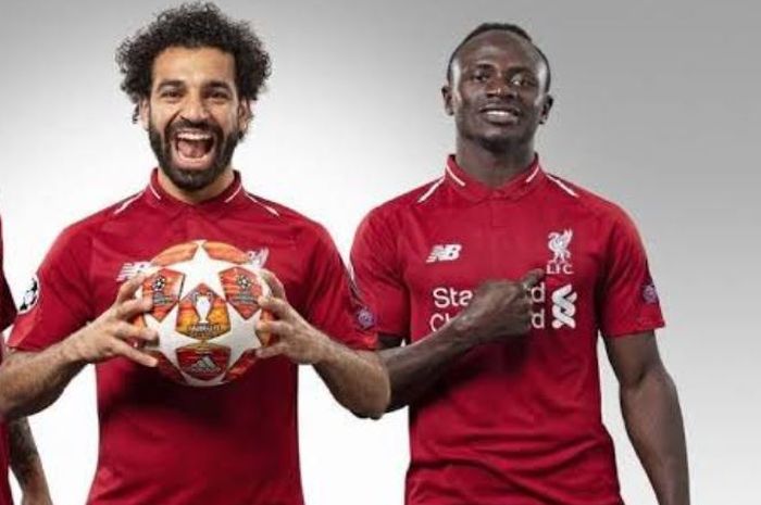 Mohamed Salah, dan Sadio Mane.