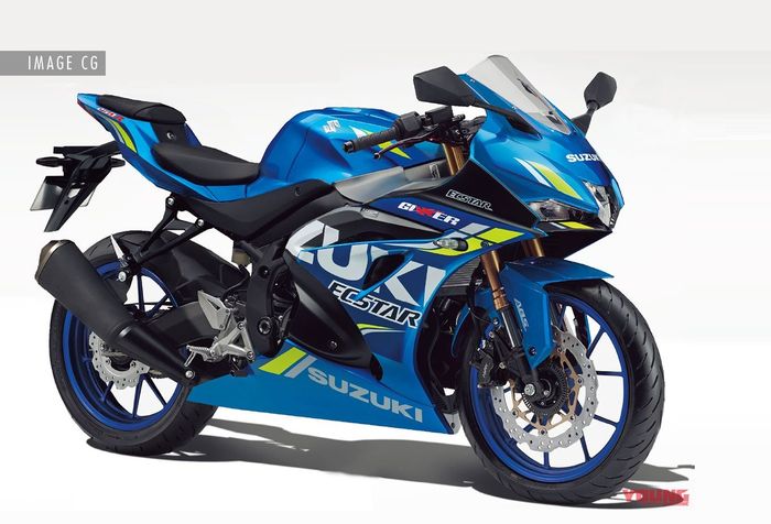 Ilustrasi Suzuki GSX-R250 yang akan segera meluncur.