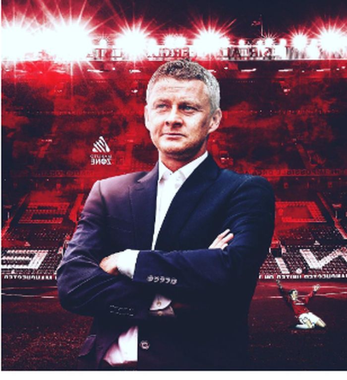 Kolase foto Pandji Pragiwaksono (kiri) dan Ole Gunnar Solskjaer.