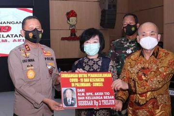 Sumbangan Rp 2 Triliun Diduga Palsu, Anak Akidi Tio Ditangkap dan Jadi Tersangka, Tak Ada Lagi Bantuan Penanganan Covid-19