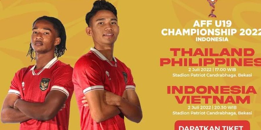 Tiket Piala AFF U-19 2022 Sudah Bisa Dibeli, Ini Harga dan Linknya