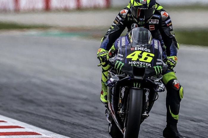 Pembalap gaek MotoGP, Valentino Rossi.