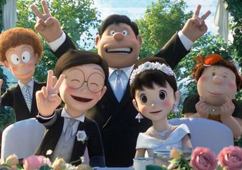 Bikin Baper Penggemar Seantero Dunia, Perjalanan Doraemon, Nobita dan Shizuka dalam Film Stand by Me Doraemon 2 Jadi Trending Topic di Twitter
