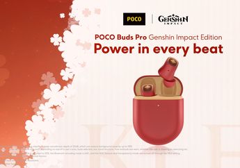 TWS POCO Buds Pro Edisi Spesial Genshin Impact Resmi Dirilis, Begini Wujudnya!