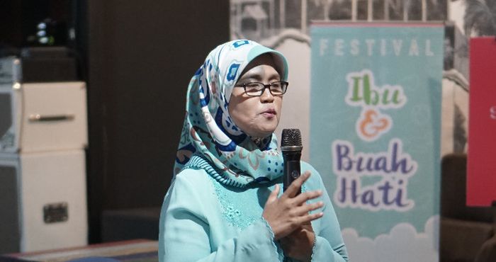 Prof. Rini Sekartini saat ditemui di acara Sharing &amp; Fun Discussion Komunitas Cerita Ibu Cerdas