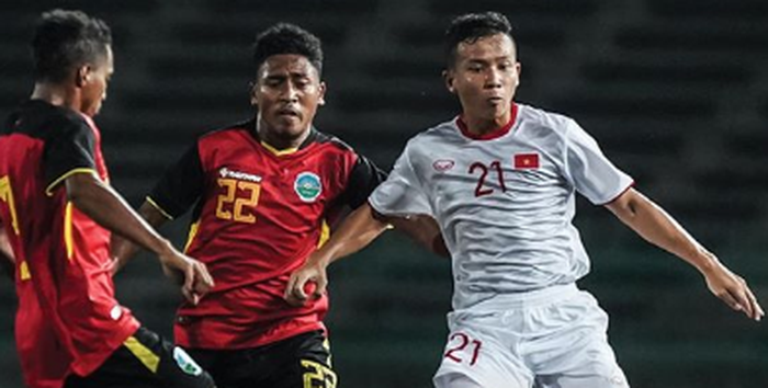 Pertandingan Timnas U-22 Vietnam kontra Timnas U-22 Timor Leste di Piala AFF U-22 2019