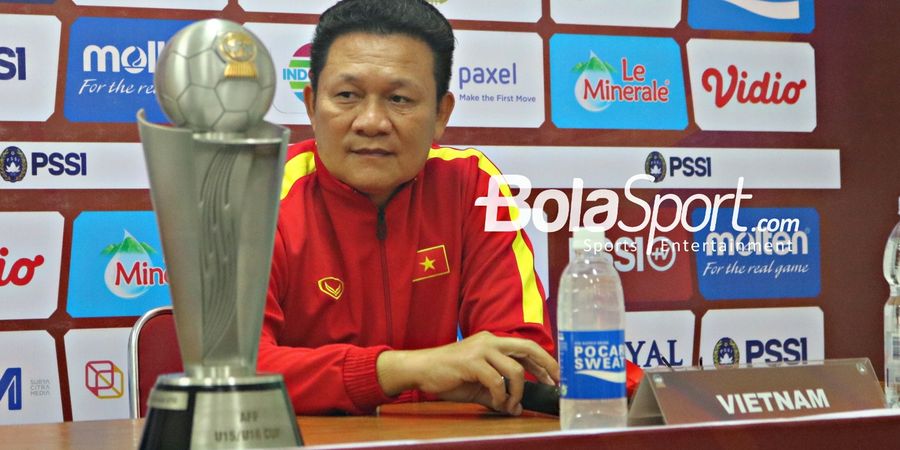 Piala AFF U-16 2022 - Pelatih Timnas U-16 Vietnam Kembali Salahkan Wasit dan Singgung Tekanan Suporter