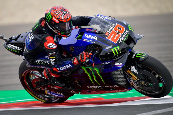 Pembalap Monster Energy Yamaha, Fabio Quartararo.