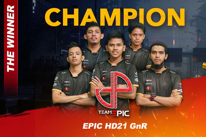 PBIQ 2020 Champion, EPIC HD21 GnR