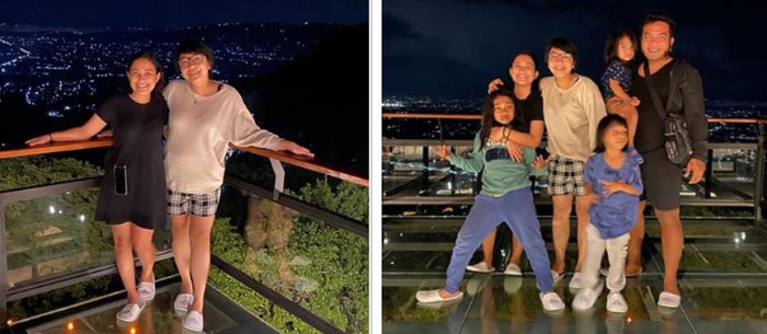 Erix soekamti habiskan waktu bersama kedua istri dan anak-anaknya