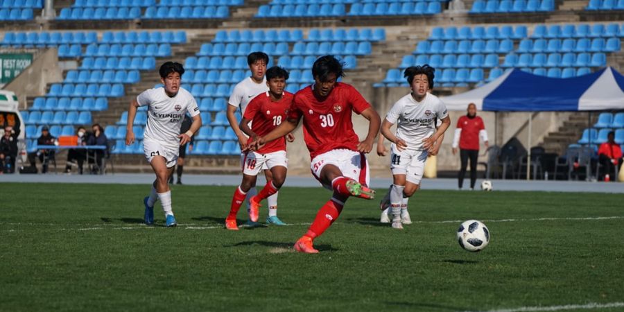 Hasil Timnas U-19 Indonesia vs Pohang Steelers FC - Skuad Shin Tae-yong Kalah dengan Skor Besar