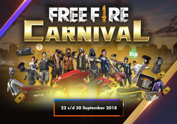 Asik! Free Fire Carnival Suguhkan Beragam Hadiah Menarik di In-Game