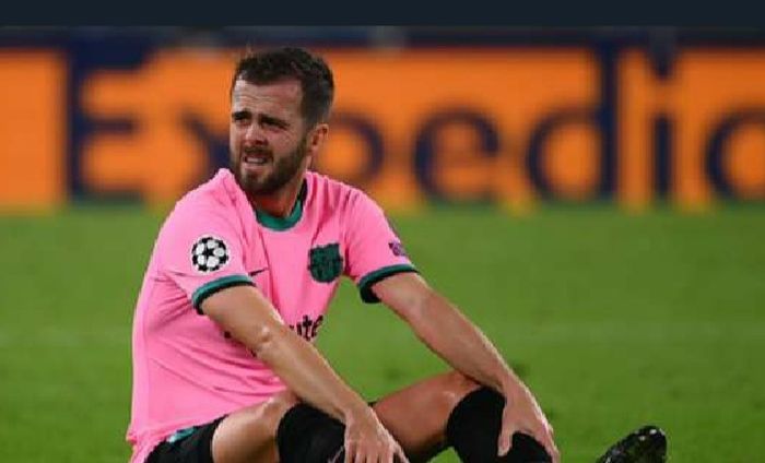 Gelandang Barcelona, Miralem Pjanic.