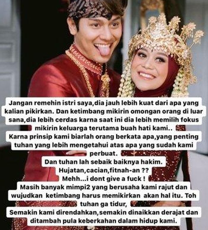 Rizky Billar bela Lesty