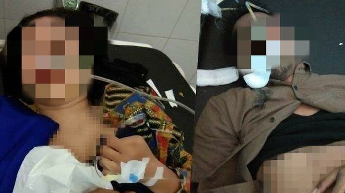 Dua ASN yang diduga pasangan selingkuh, PNS perempuan H alias I (39) dan PNS pria Zul (37) menjalani perawatan di RS Simatupang, Asahan, Jumat (5/6/2020). Keduanya ditemukan warga dalam kondisi pingsan dalam sebuah mobil.