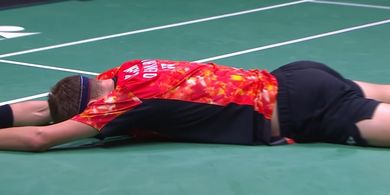 Hasil Thomas Cup 2024 - Viktor Axelsen Tertikung hingga Ambyar, Denmark Tertinggal dari Taiwan